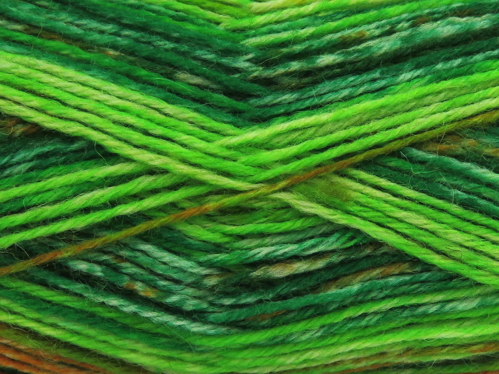 Sock Varicolor Brown Shades, Green Shades