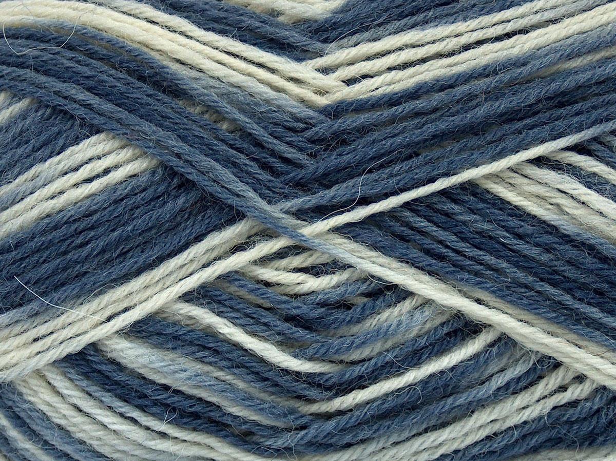 SockenWolle Cream, Grey Shades