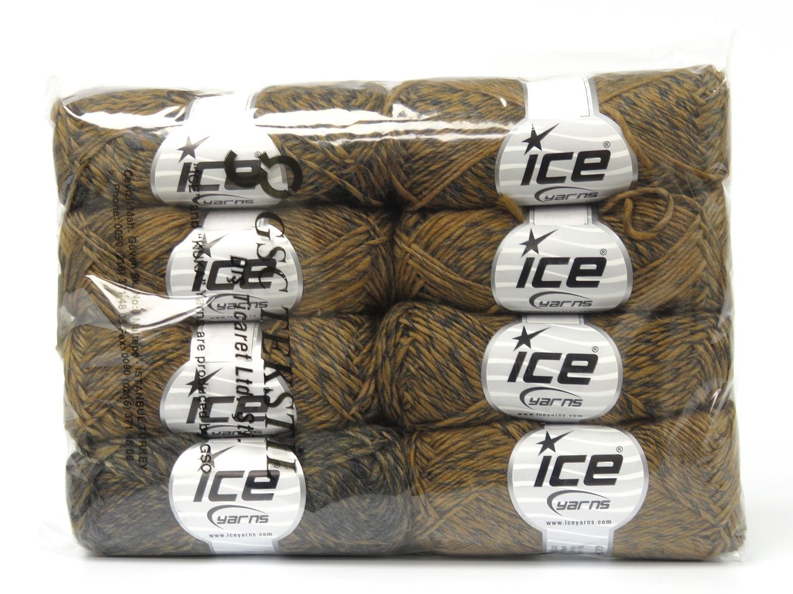 Sonriente Alpaca Brown, Dark Grey