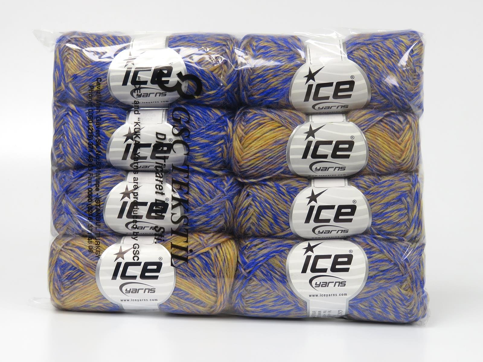 Sonriente Alpaca Gold Shades, Saxe Blue