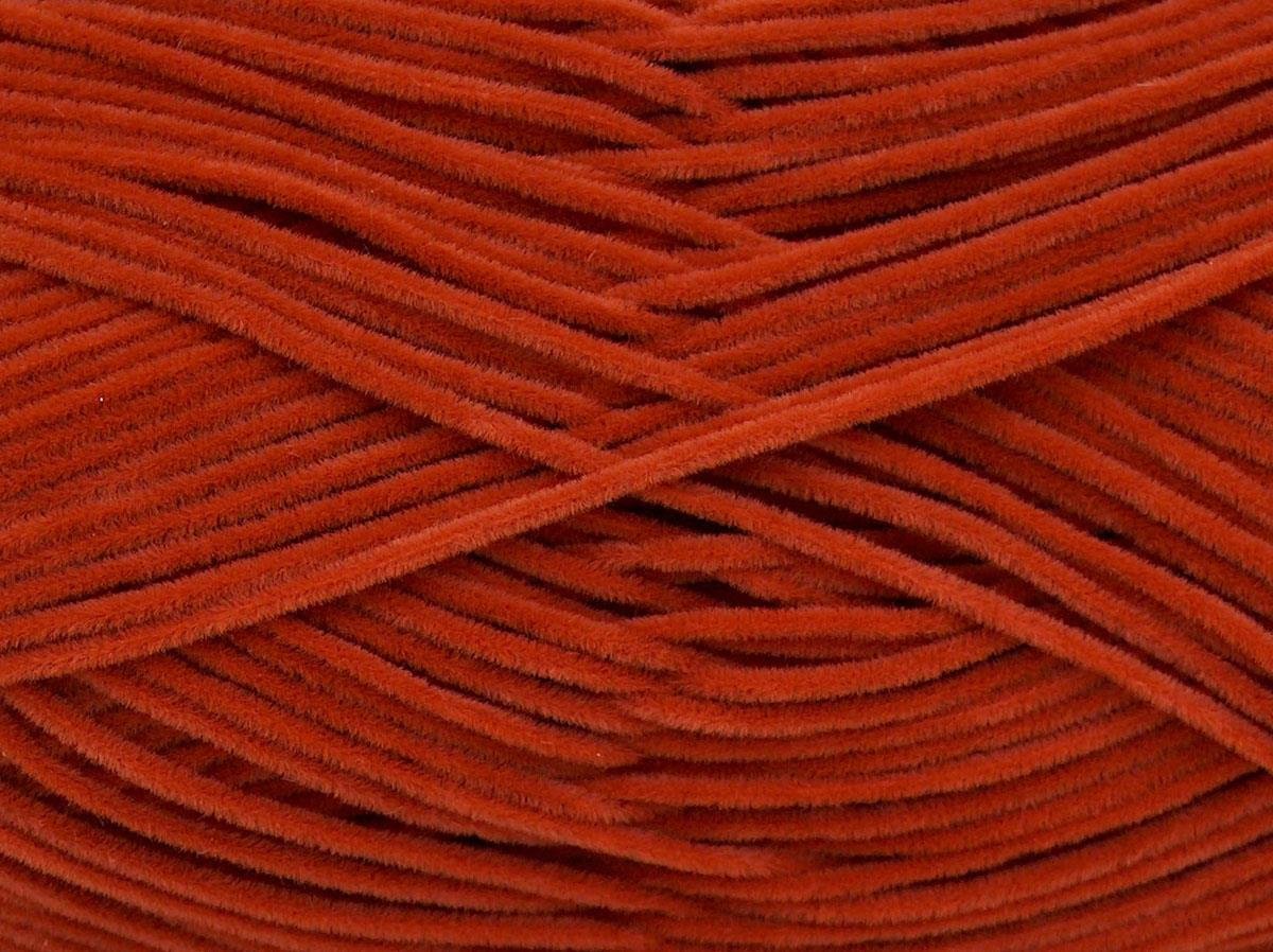 Suede Chenille Dark Copper
