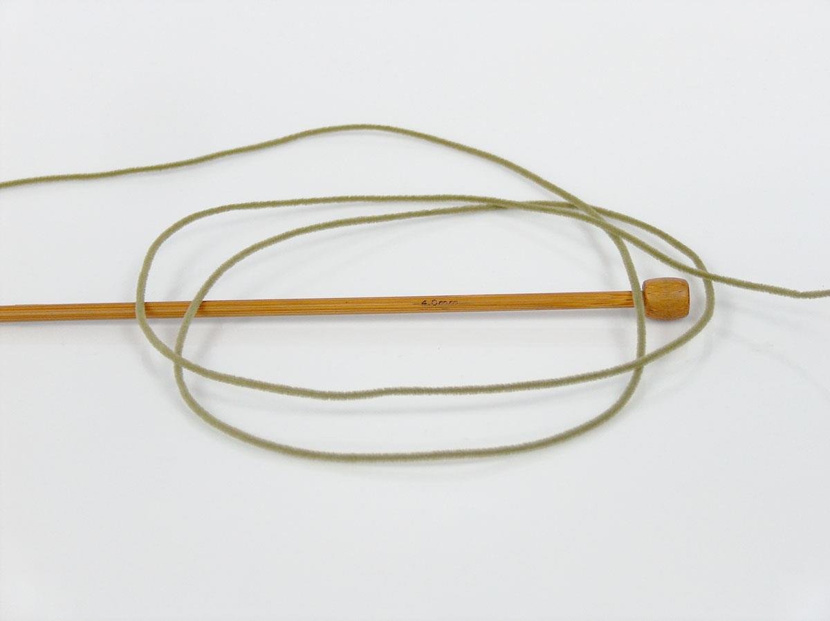 Suede Chenille Khaki