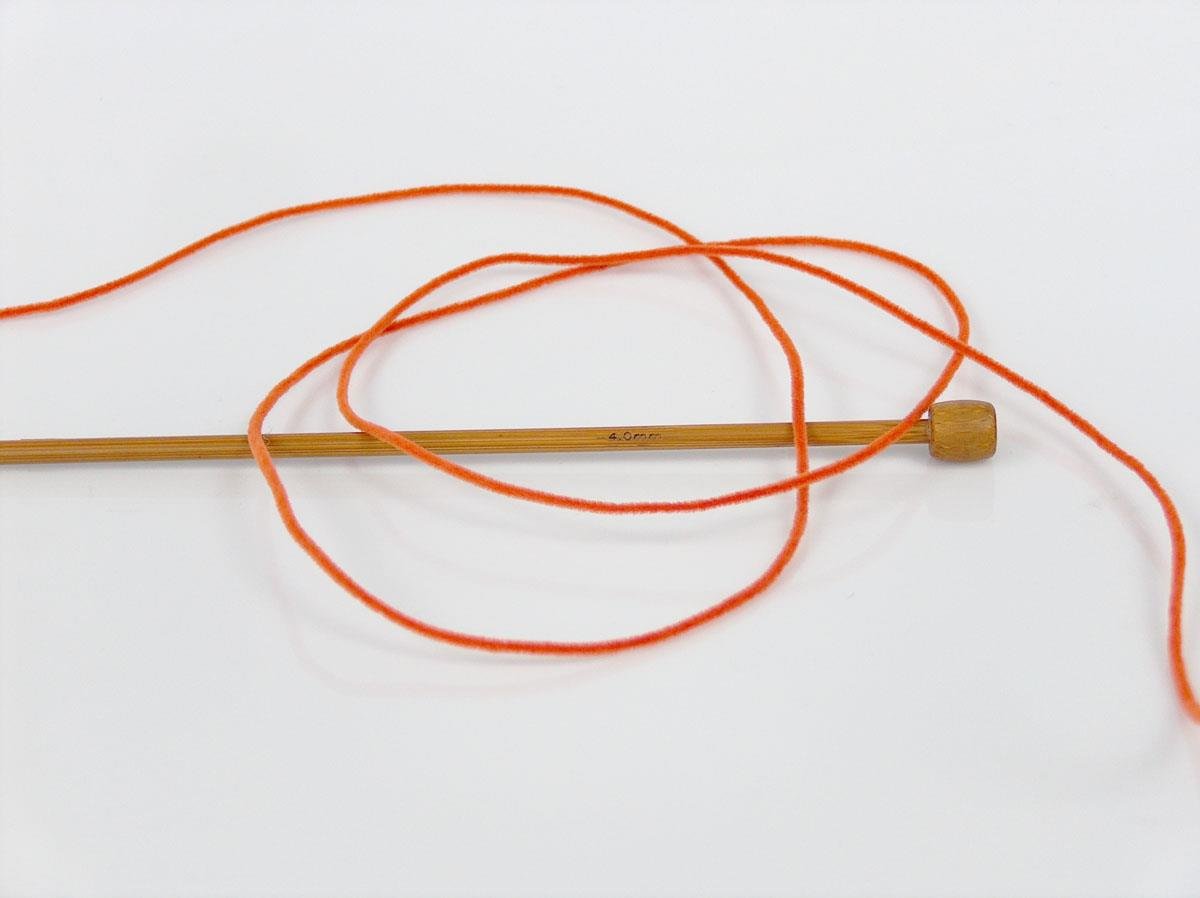 Suede Chenille Orange