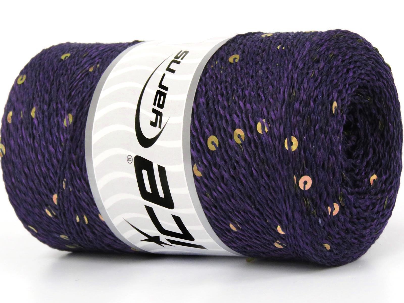 Summer Paillette Purple, Navy