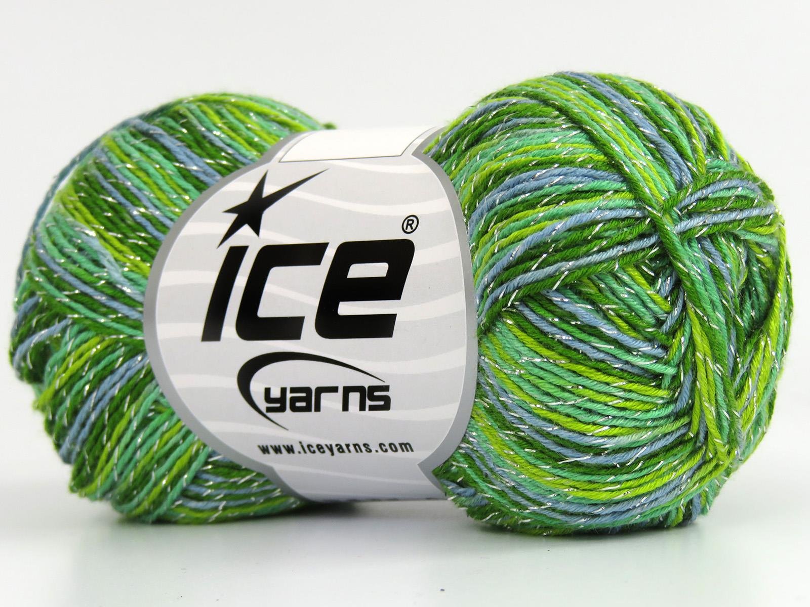 Summer Rose Glitz Blue, Green Shades