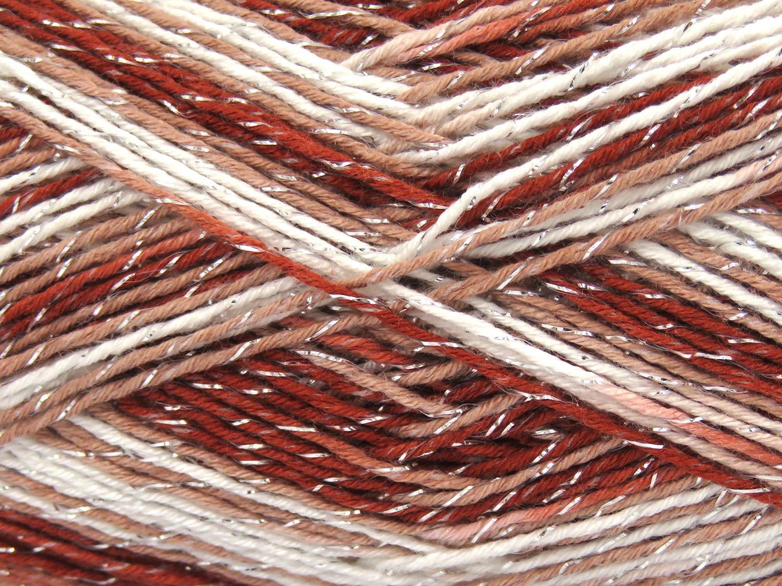Summer Rose Glitz White, Copper Shades