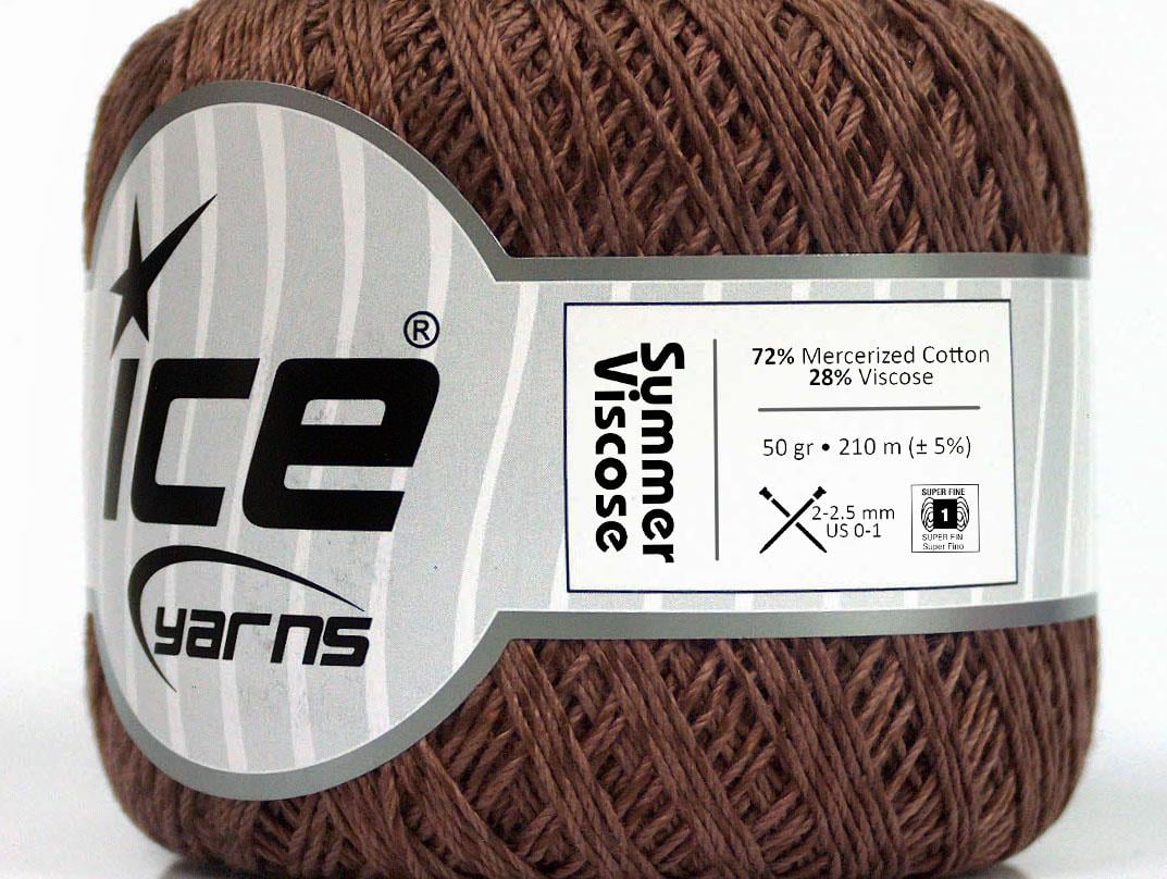 Summer Viscose Brown