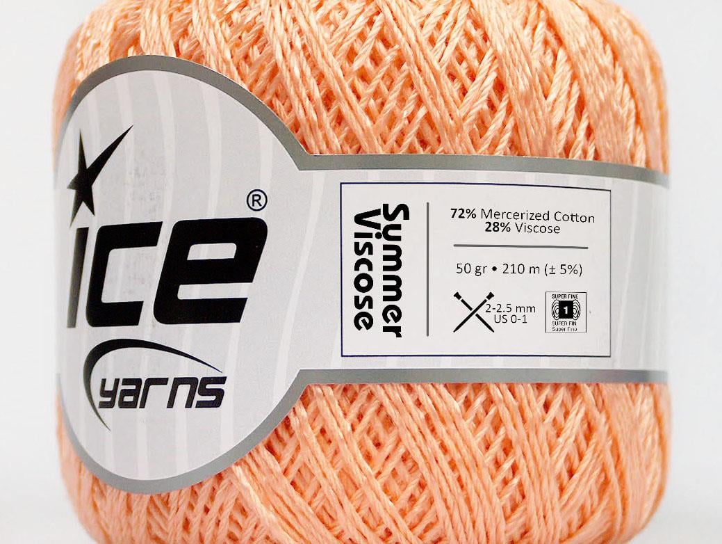 Summer Viscose Light Orange