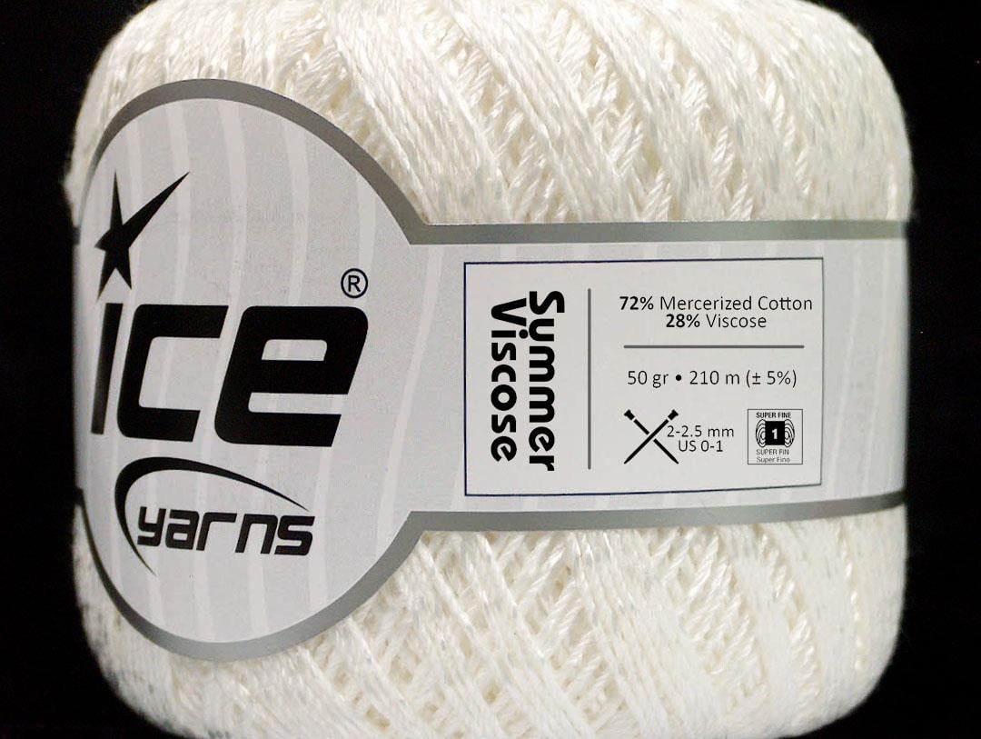 Summer Viscose White