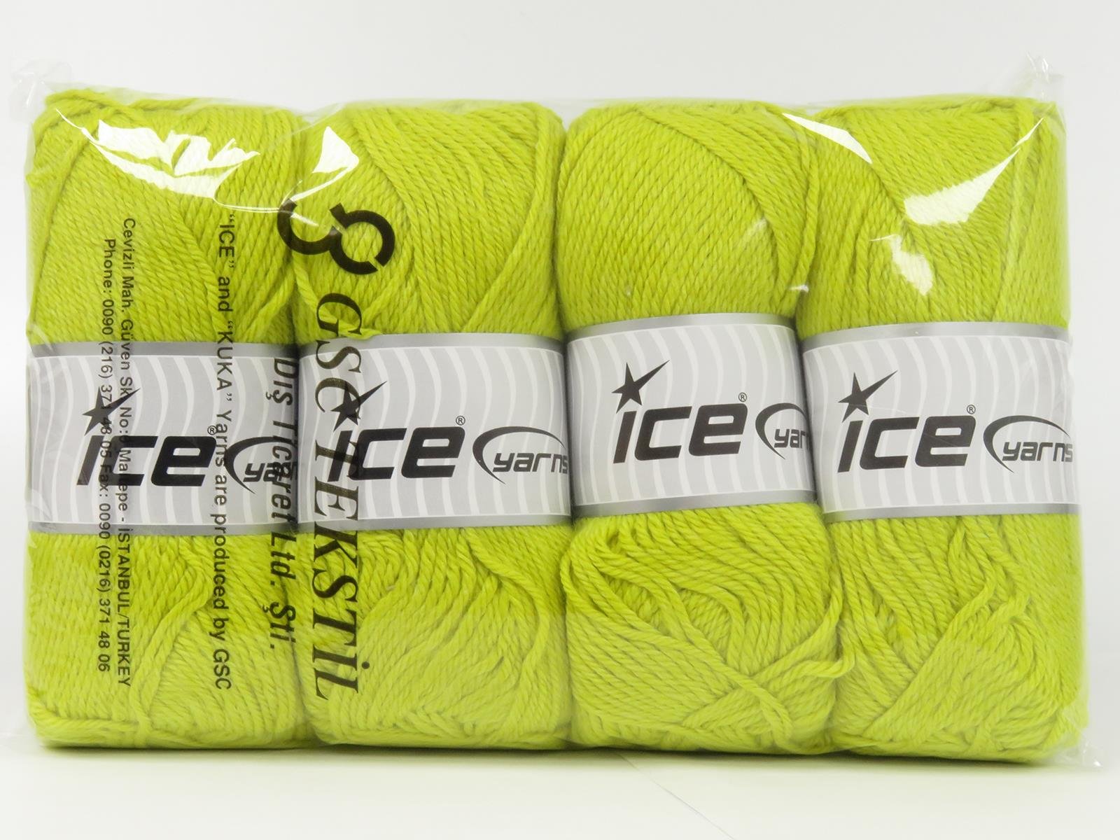 Superwash Wool Bamboo Pistachio Green