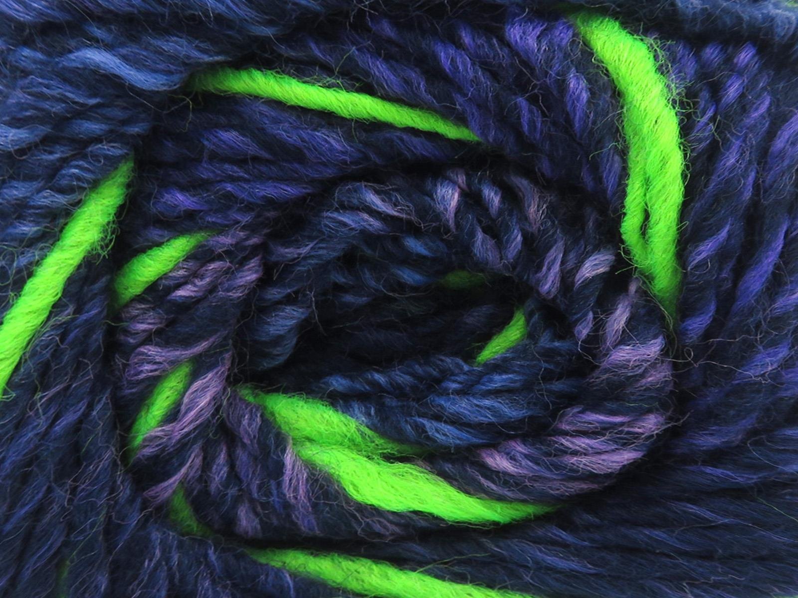 Symphony Purple Shades, Neon Green