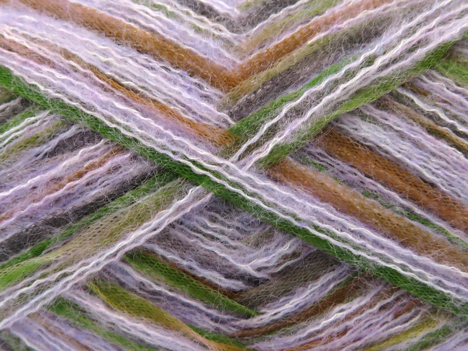 Toucan Green, Pink, Lilac, Grey, Gold