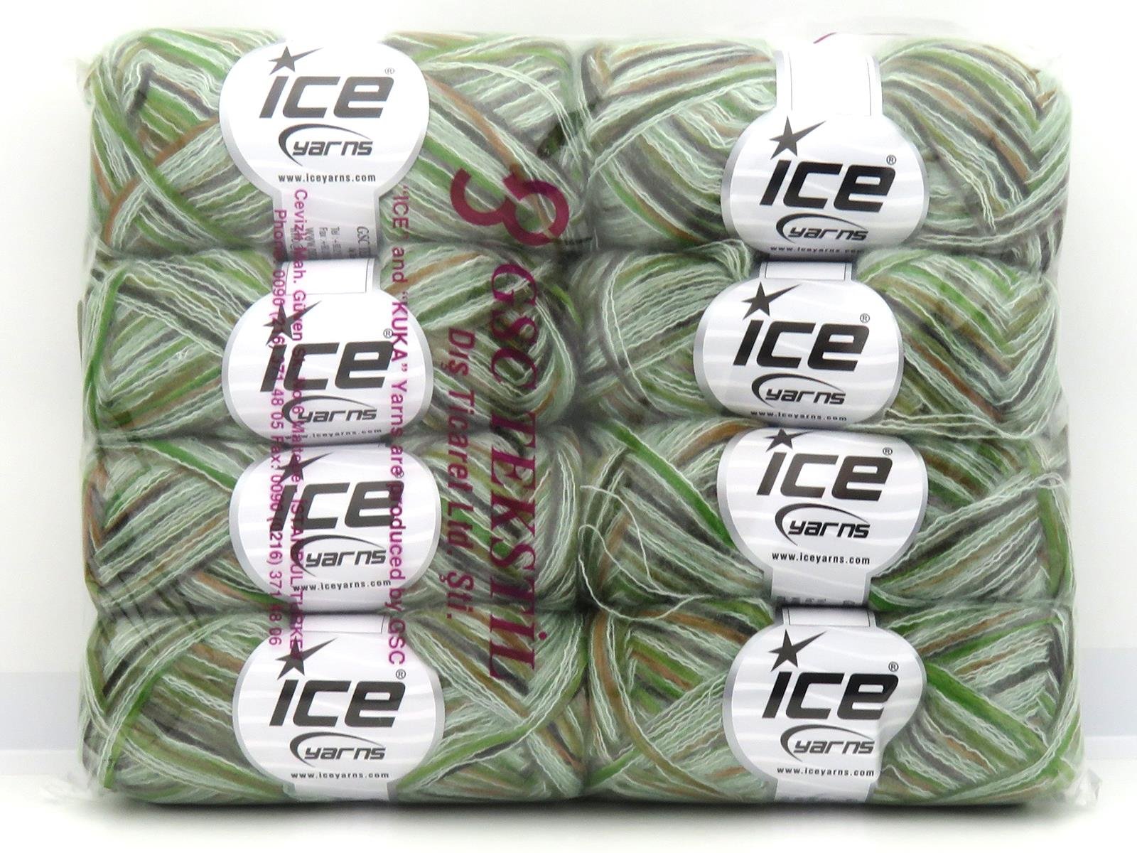 Toucan Grey, Gold, Green Shades