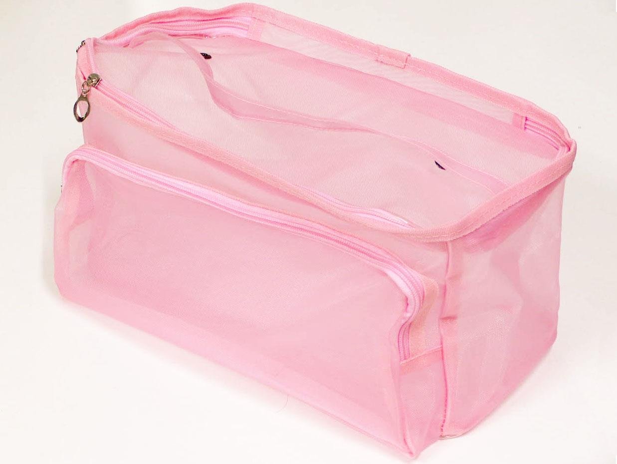 Transparent Yarn Skein Bag Pink