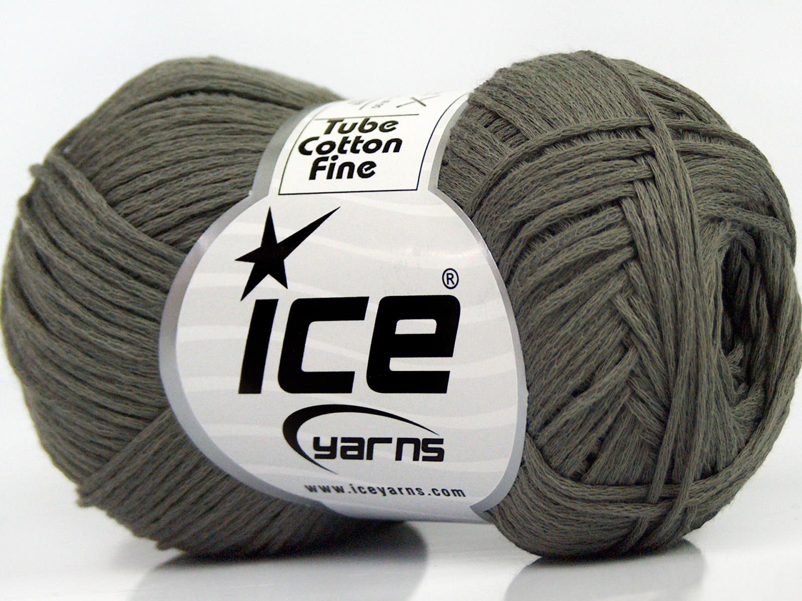 Tube Cotton Fine Light Khaki