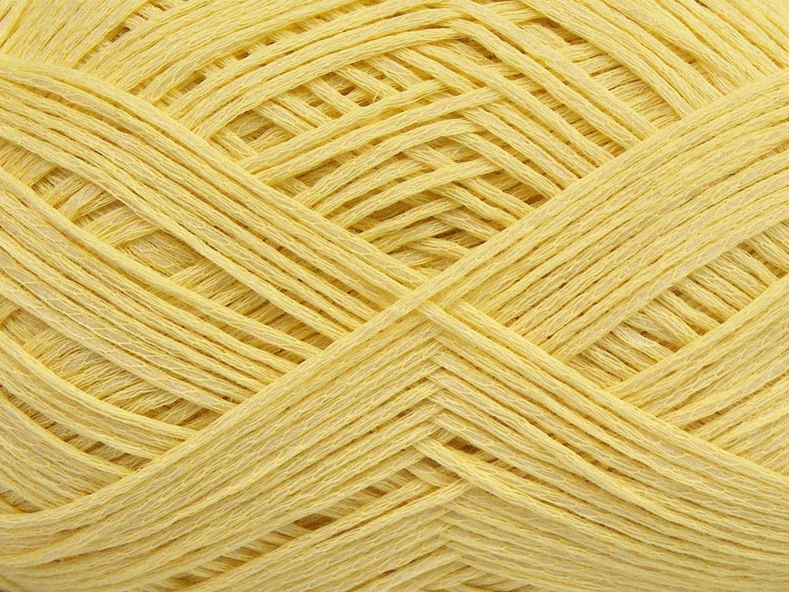 Tube Cotton Fine Light Yellow
