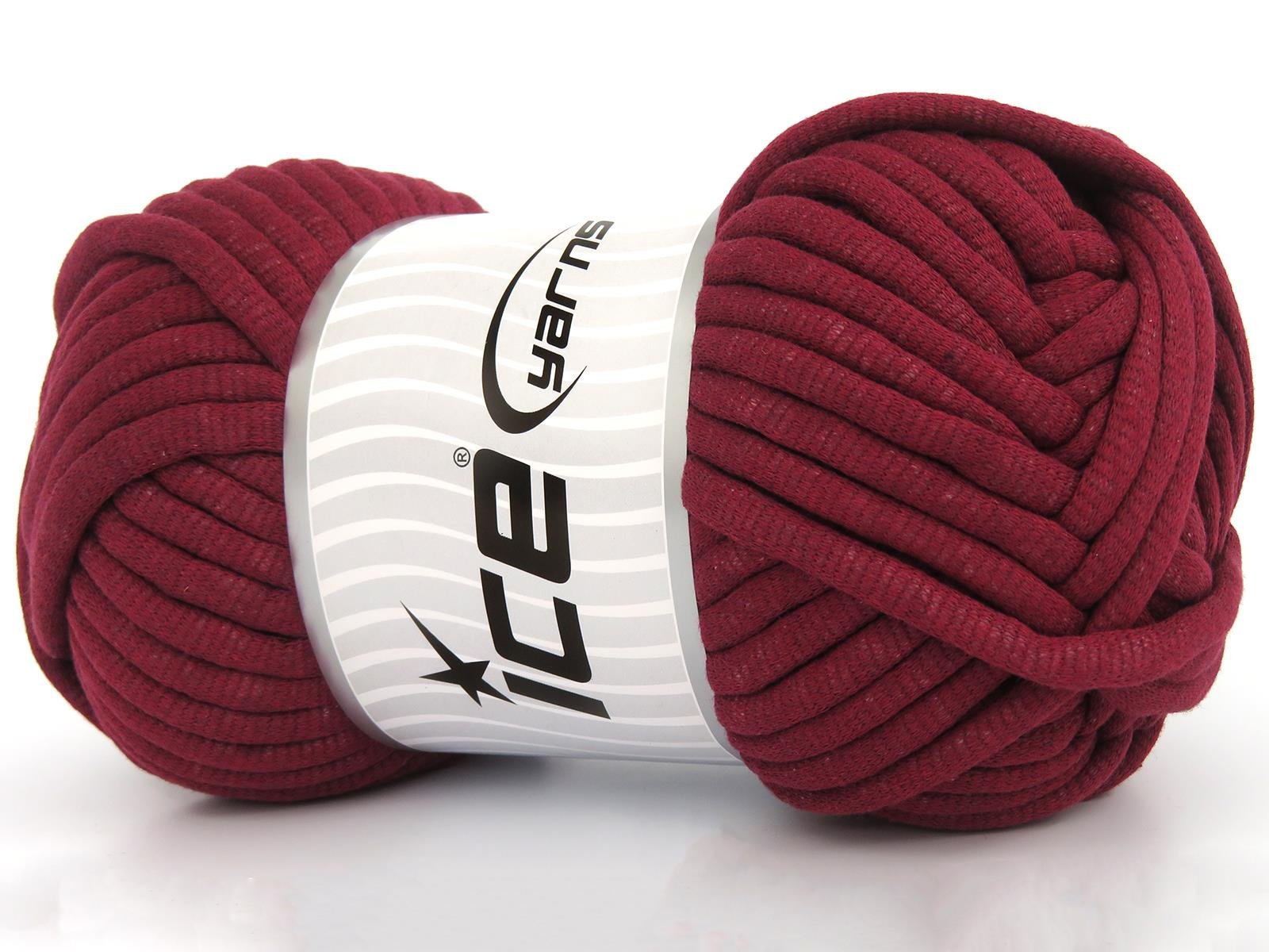 Tube Cotton Jumbo Burgundy