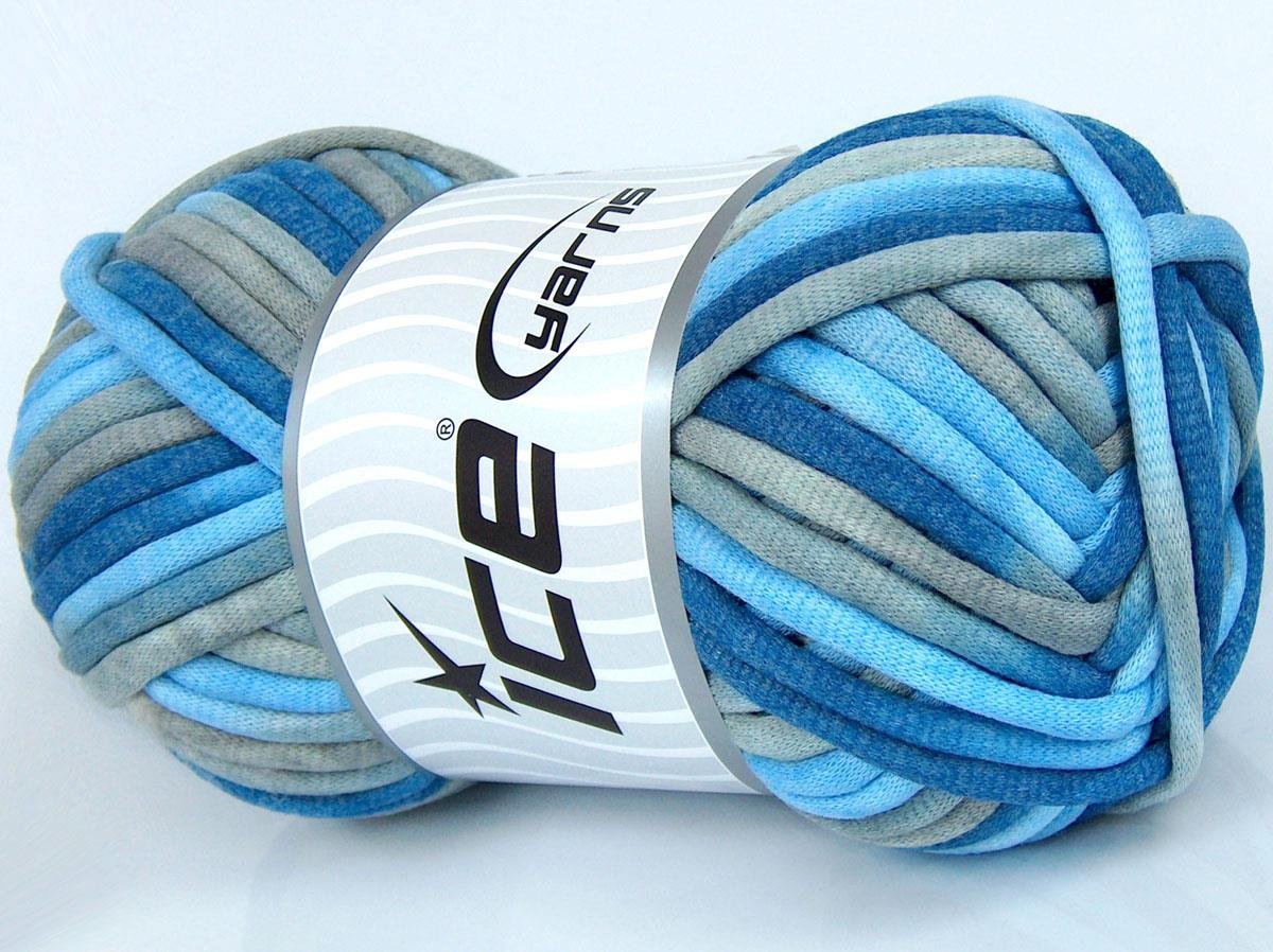 Tube Cotton Jumbo Color Blue Shades, Grey Shades