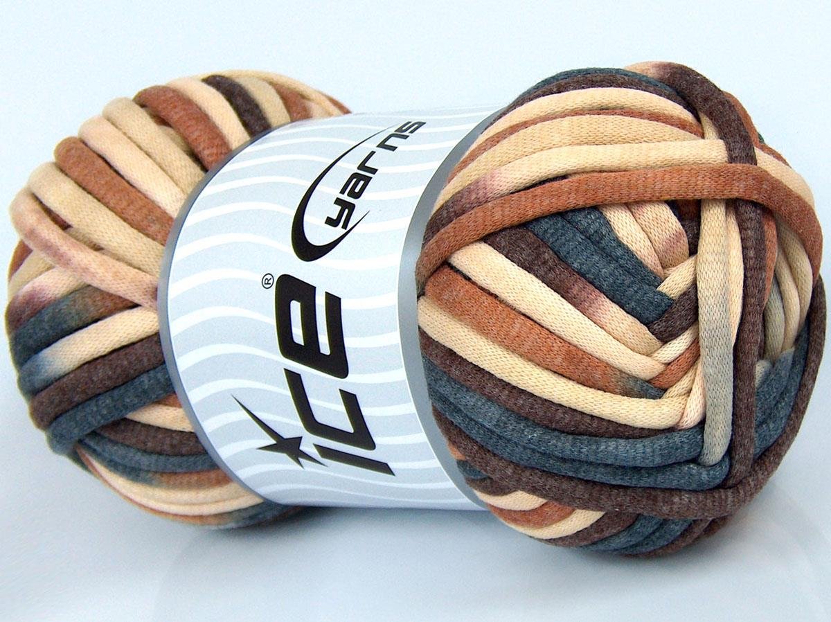 Tube Cotton Jumbo Color Cream, Brown Shades, Grey Shades