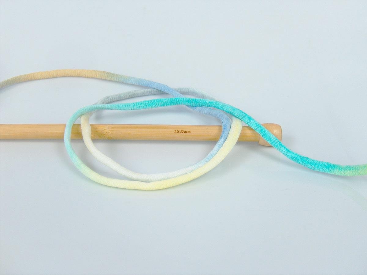Tube Cotton Jumbo Color Light Grey, Green Shades, Light Yellow