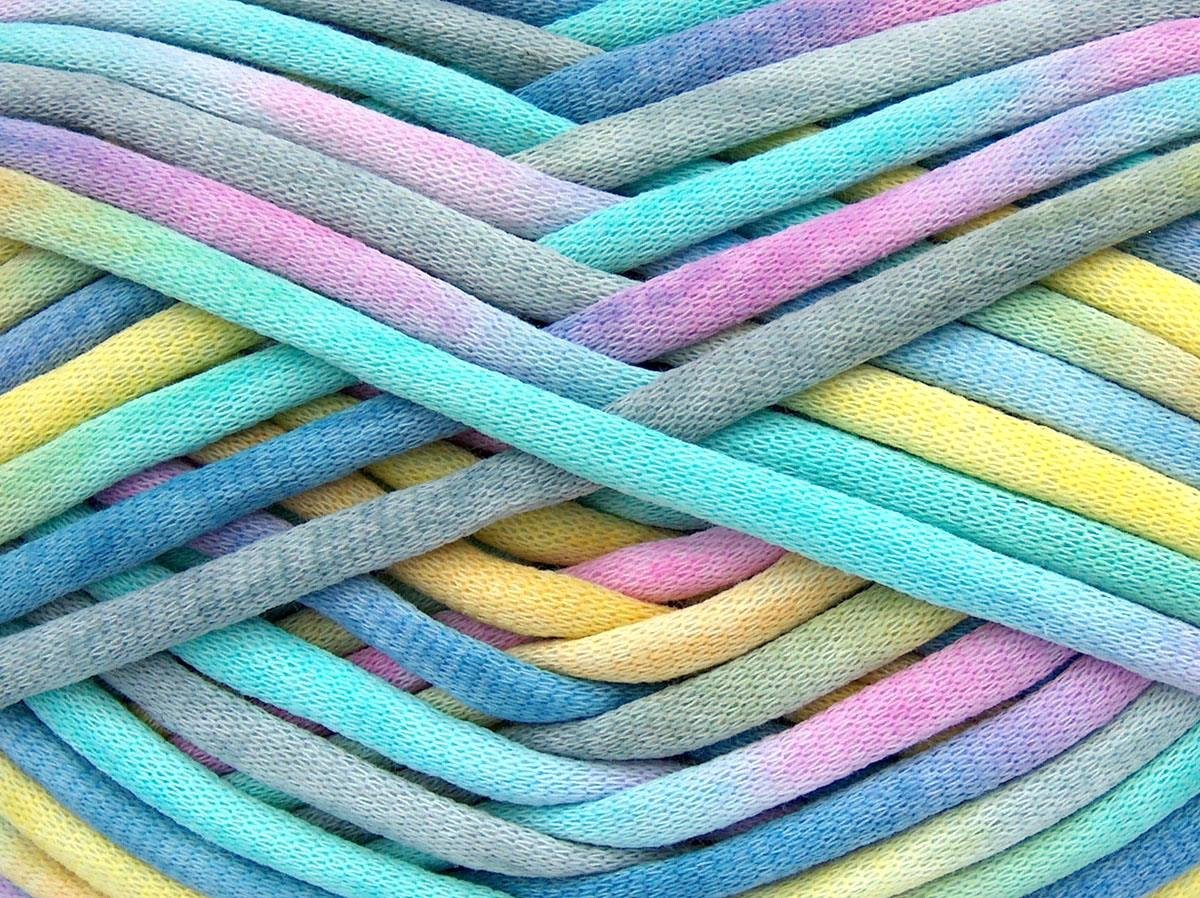 Tube Cotton Jumbo Color Pink, Blue, Yellow, Light Grey, Mint Green