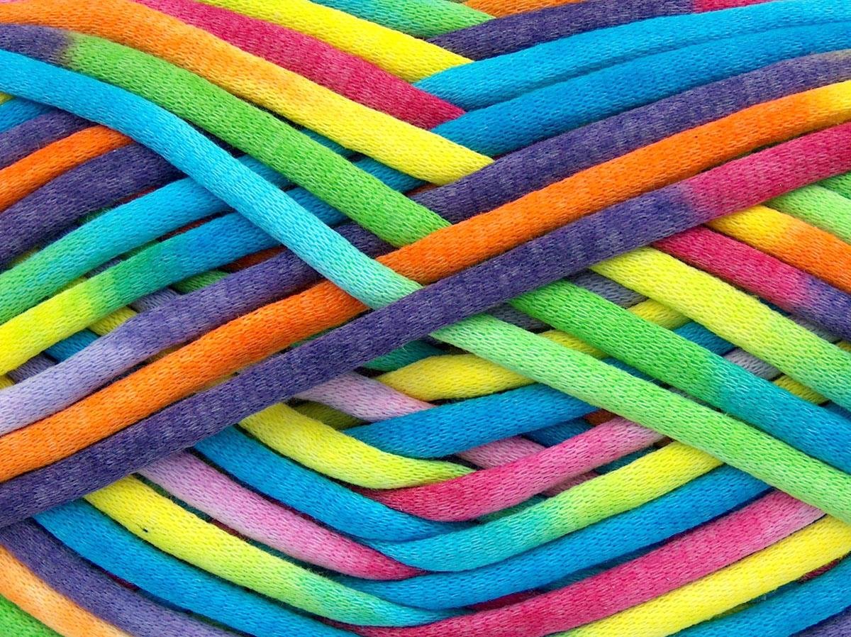 Tube Cotton Jumbo Color Rainbow