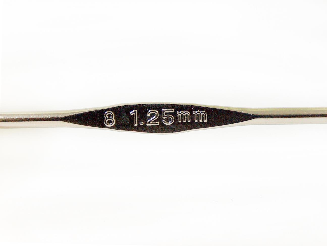 Tulip Metal Crochet Hook . #8 - 1.25 mm