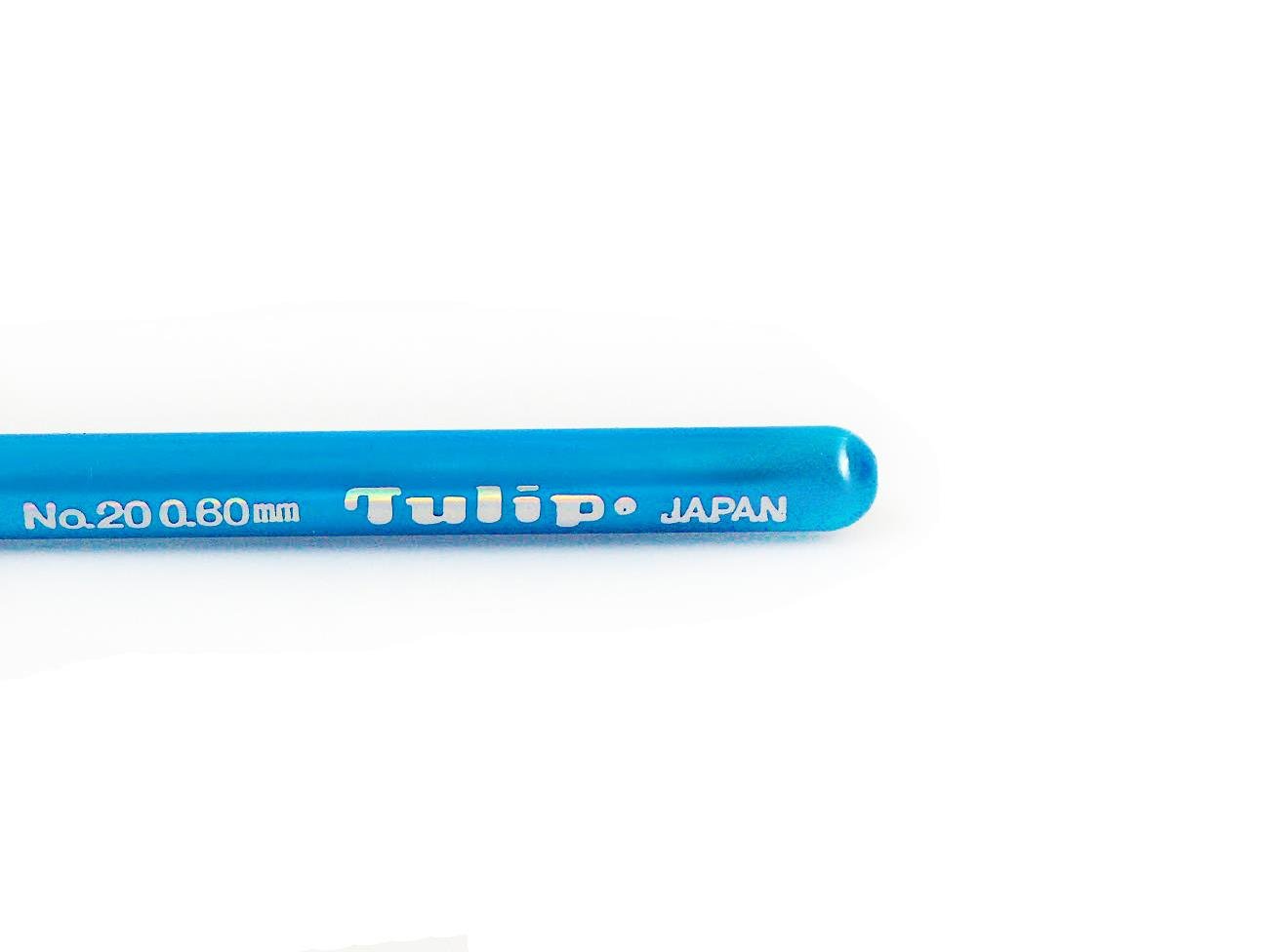 Tulip Plastic Handle Crochet Hook . #20 - 0.60 mm