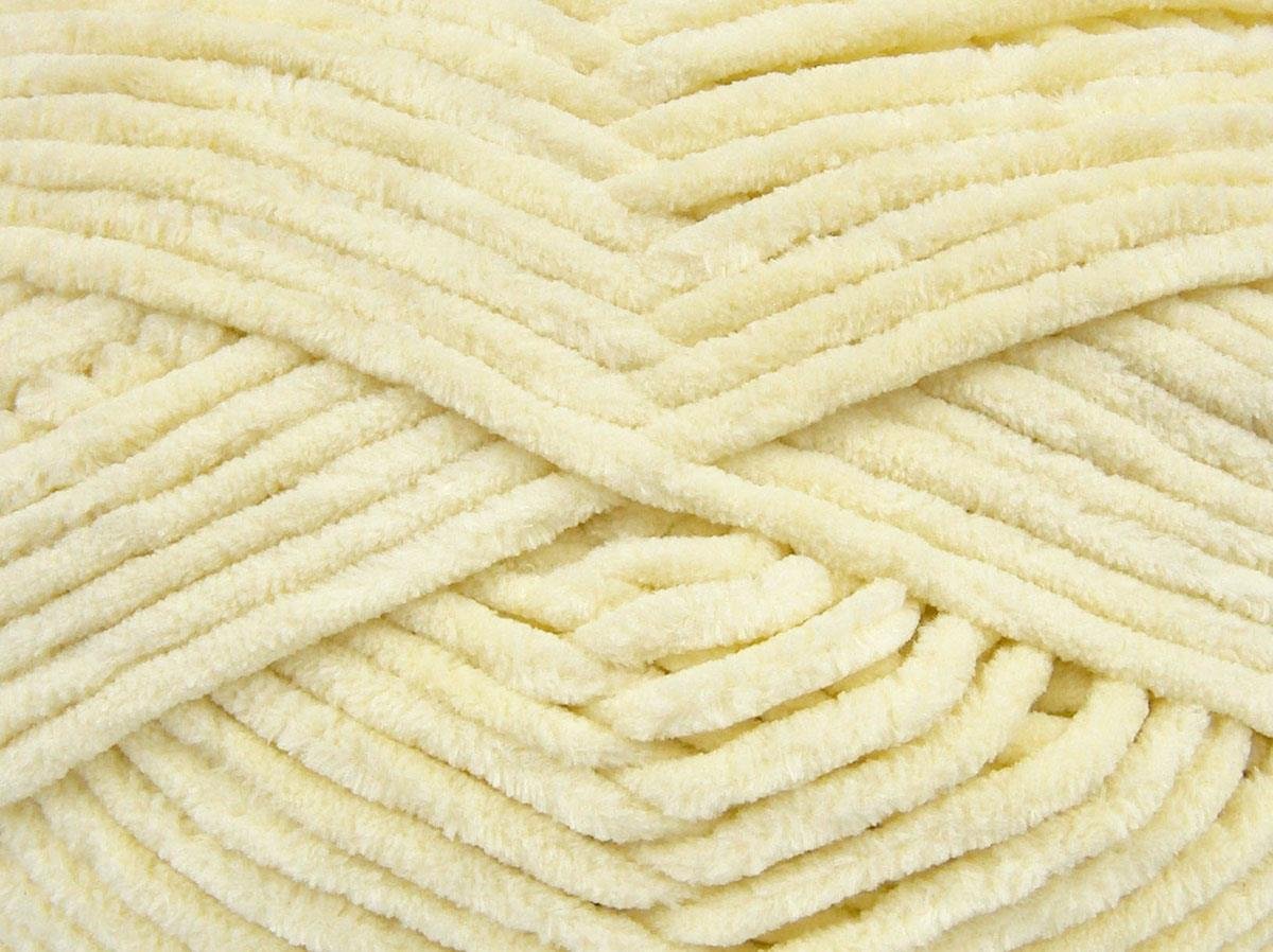 Velvet Chenille Light Yellow