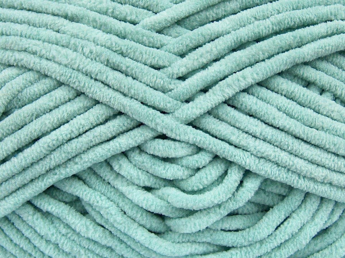 Velvet Chenille Mint Green