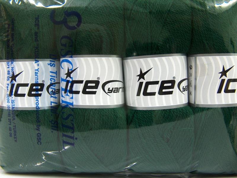 Virgin Wool Deluxe Dark Green