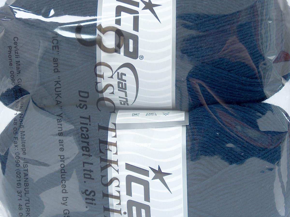 Virgin Wool Sock Navy