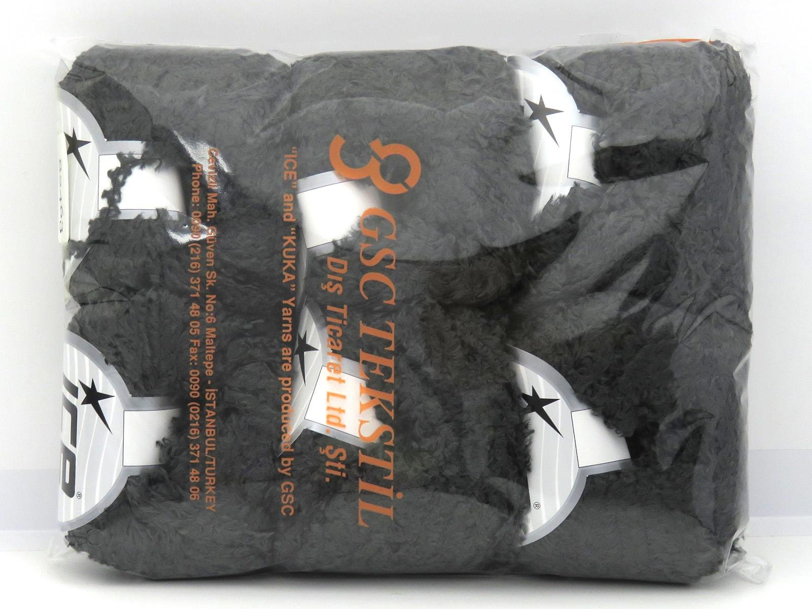 Viscose Fur Bluish Grey