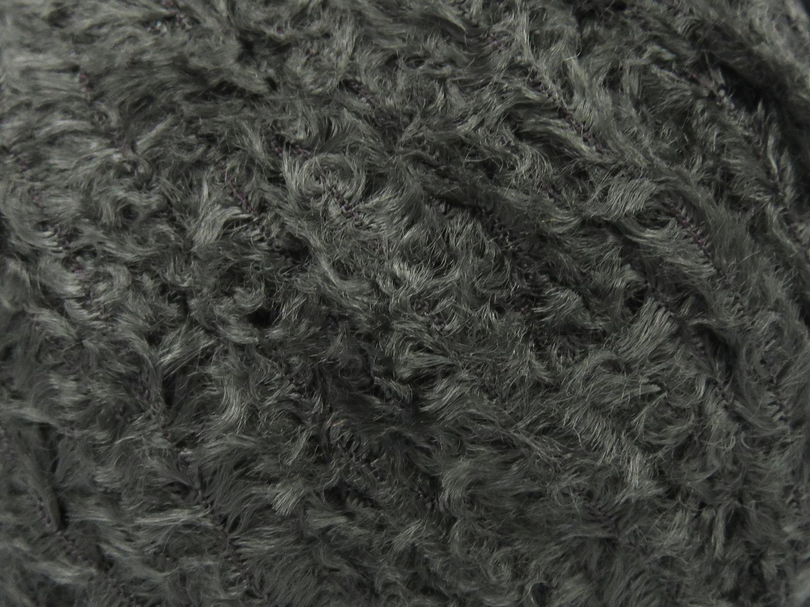 Viscose Fur Bluish Grey