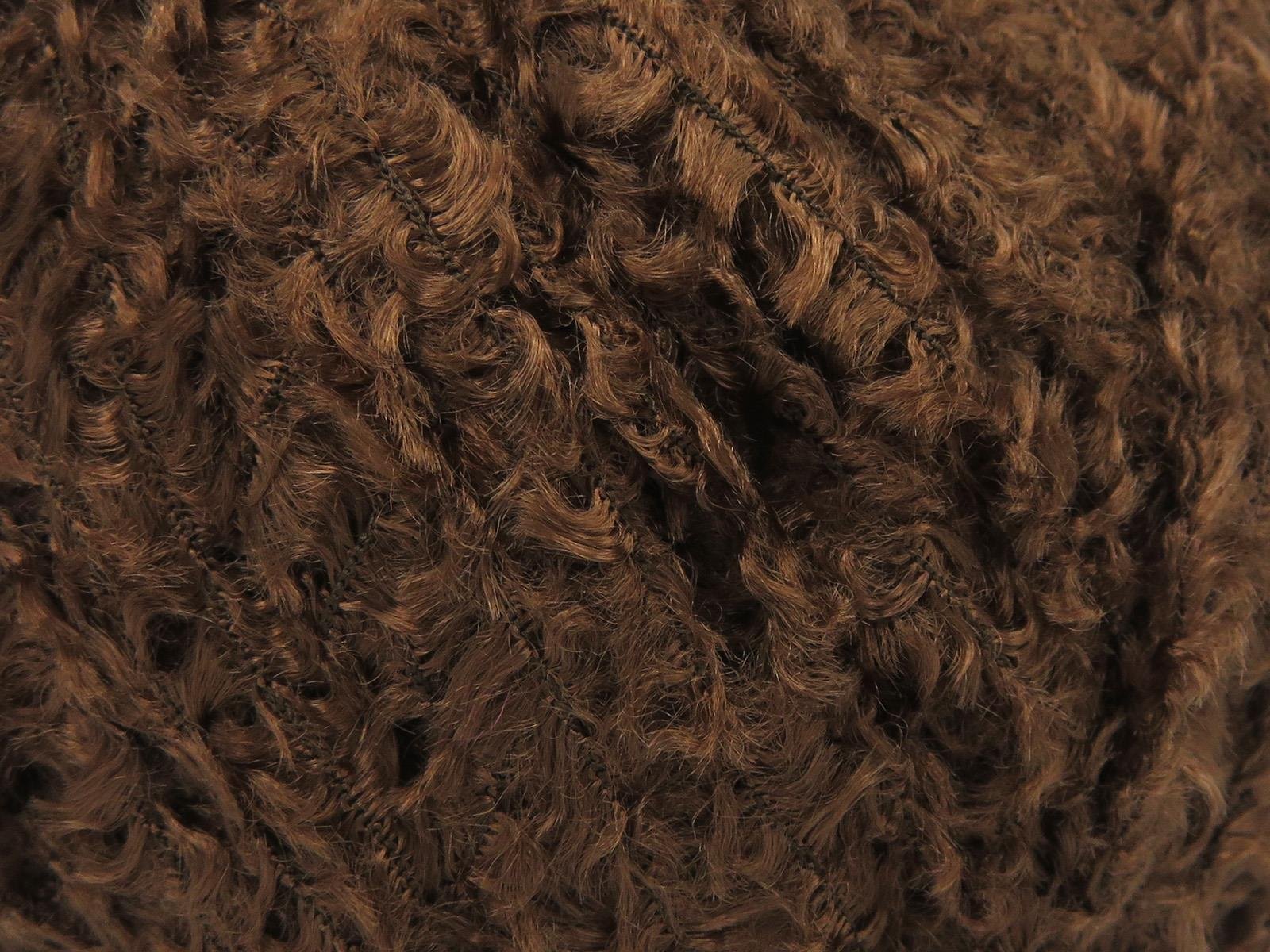 Viscose Fur Brown