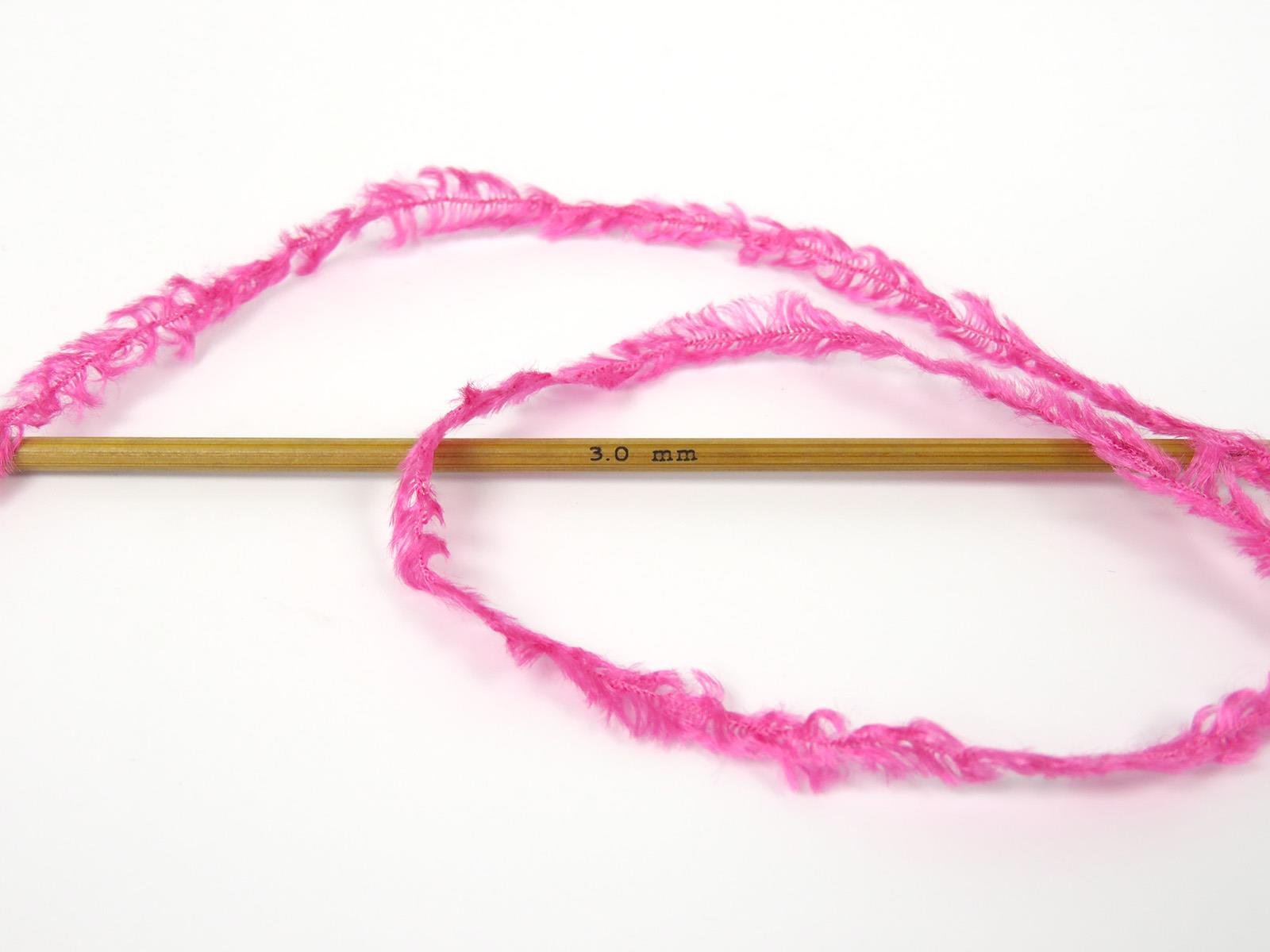 Viscose Fur Candy Pink