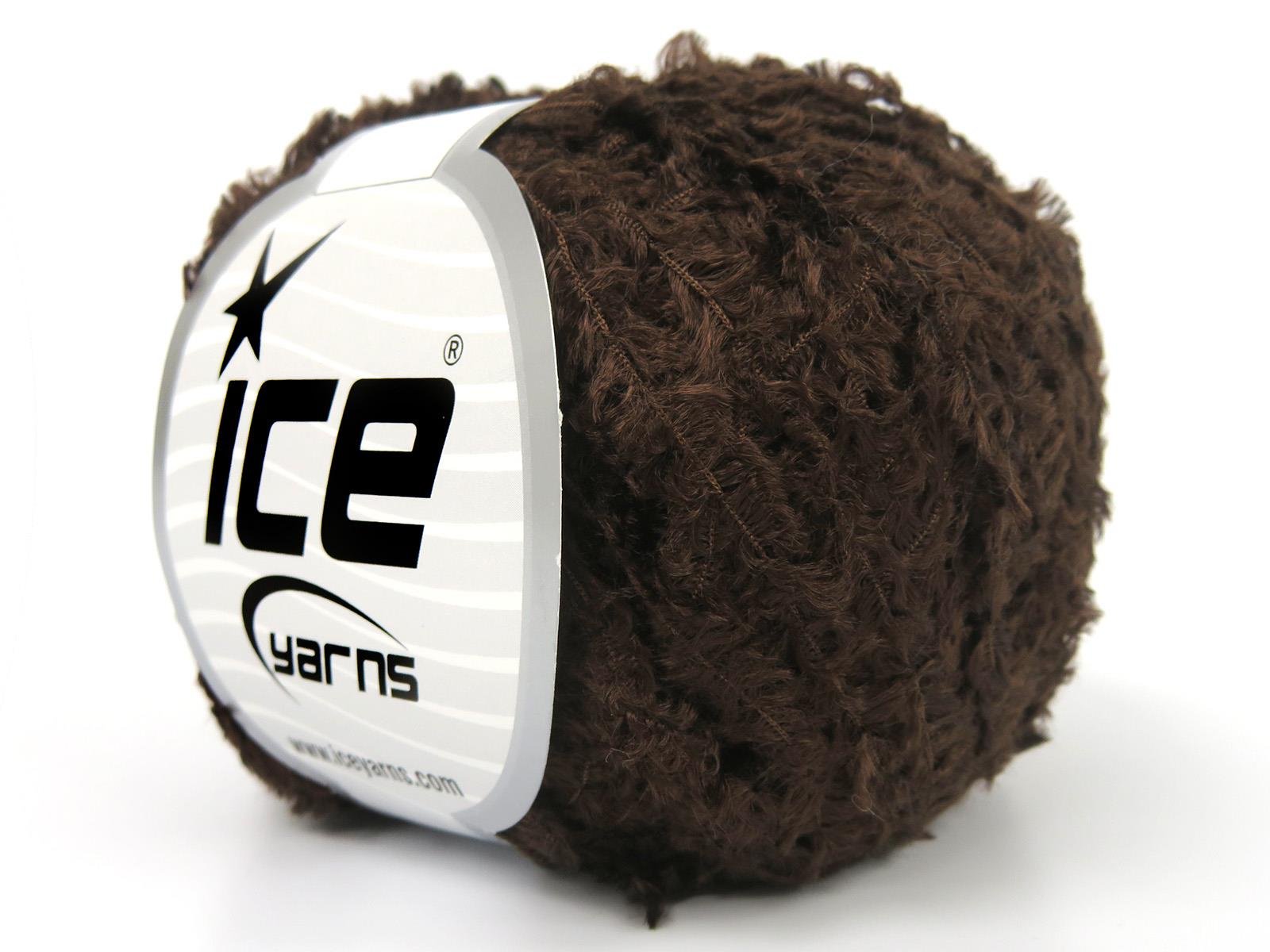 Viscose Fur Dark Brown