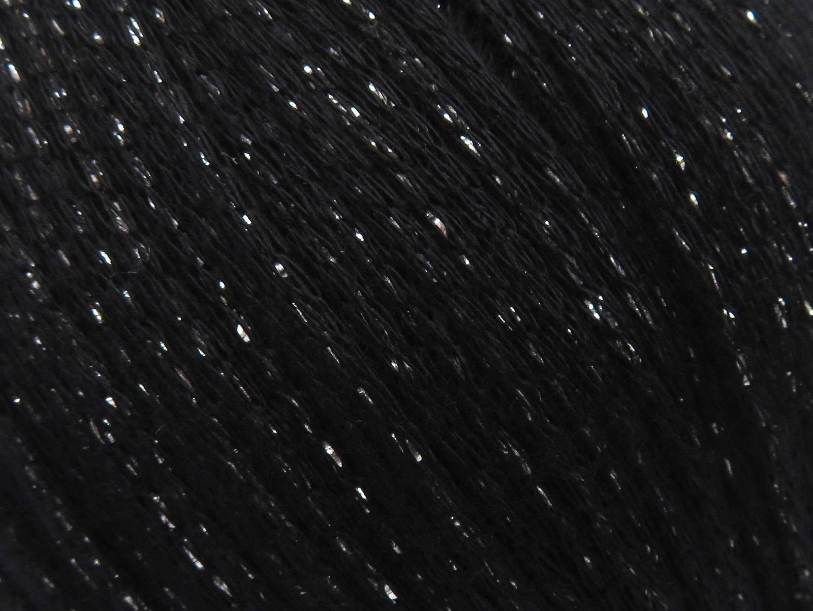 Viscose Glitz Black