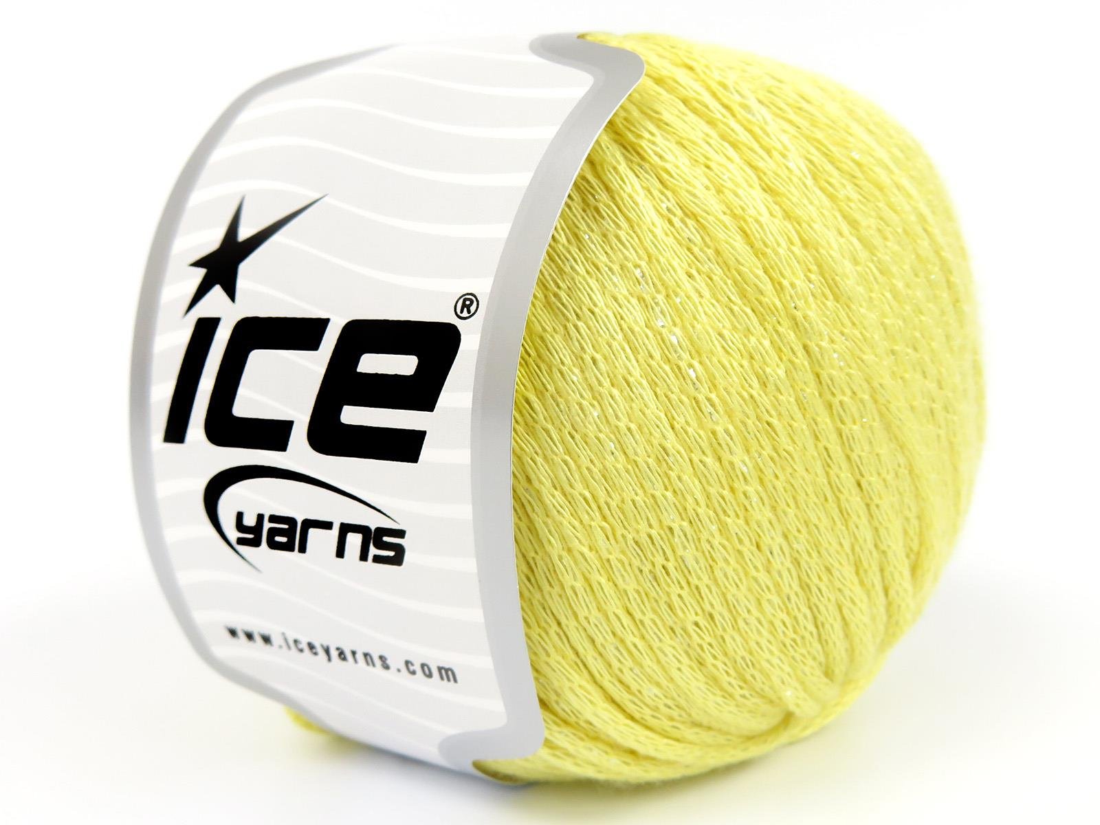 Viscose Glitz Yellow