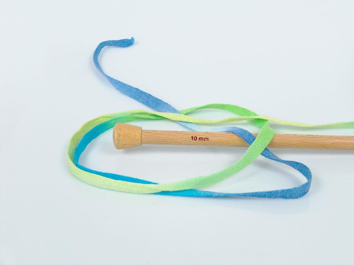 VisCot Ribbon Color Blue, Lilac, Green Shades