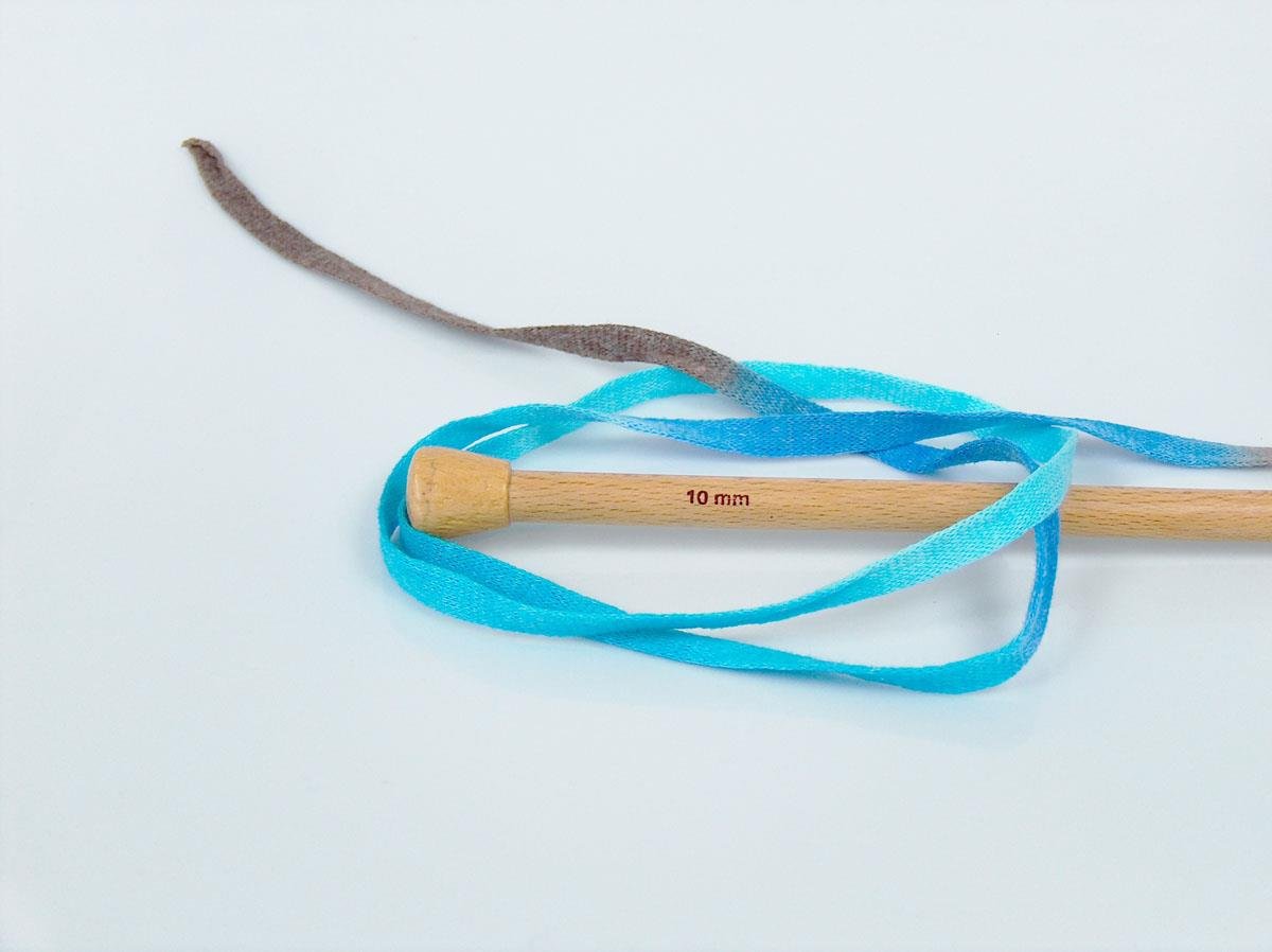 VisCot Ribbon Color Cream, Brown Shades, Blue Shades