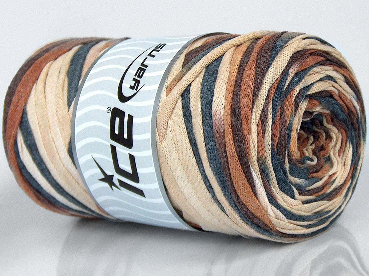 VisCot Ribbon Color Cream, Brown Shades, Grey Shades