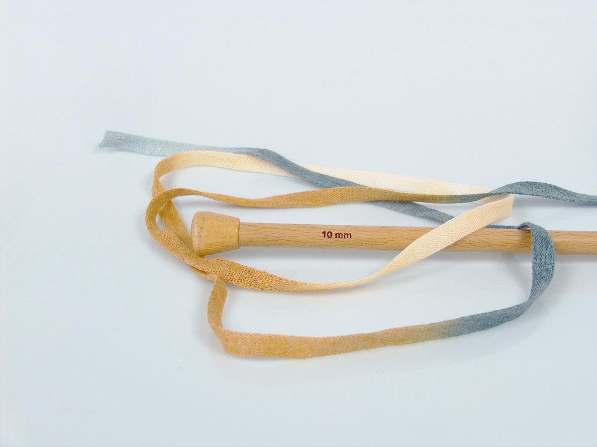 VisCot Ribbon Color Light Brown, Cream Shades, Grey Shades