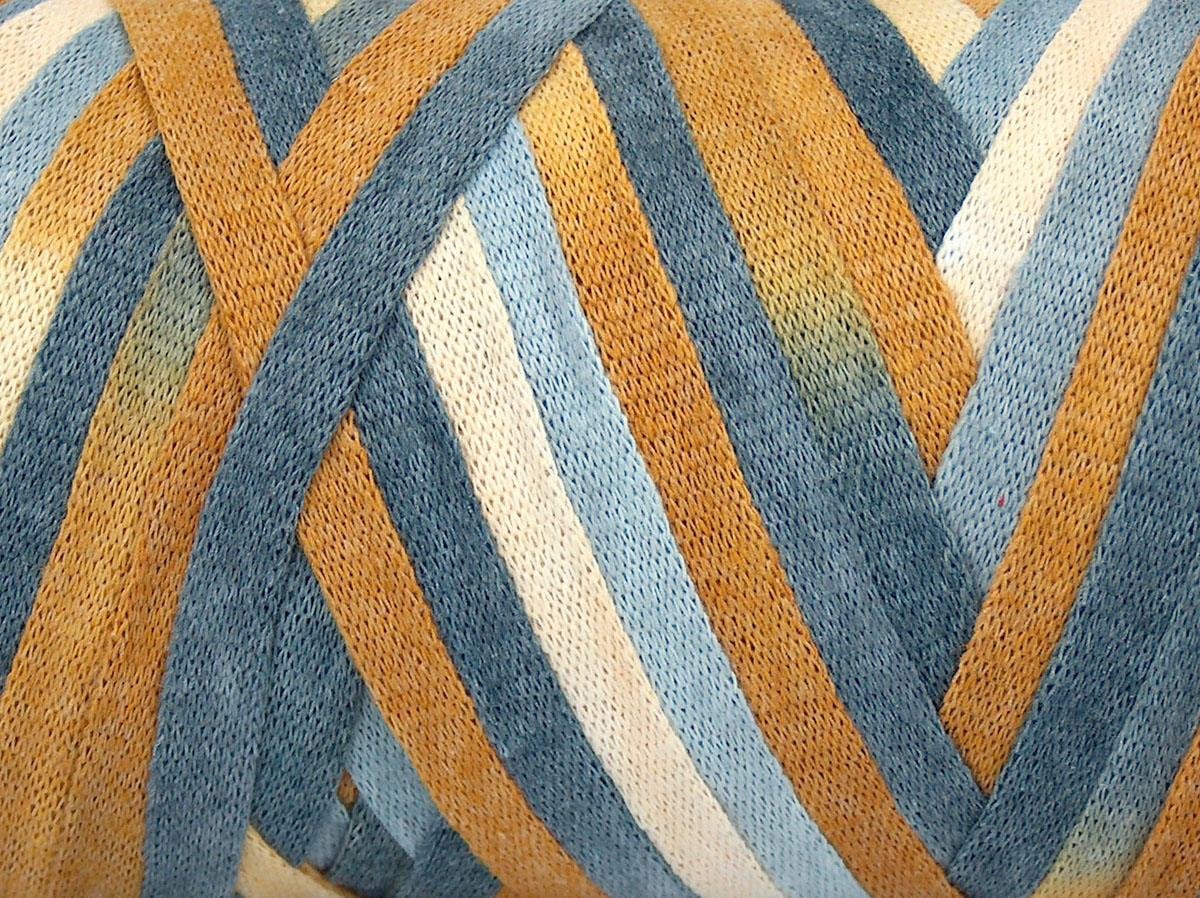 VisCot Ribbon Color Light Brown, Cream Shades, Grey Shades