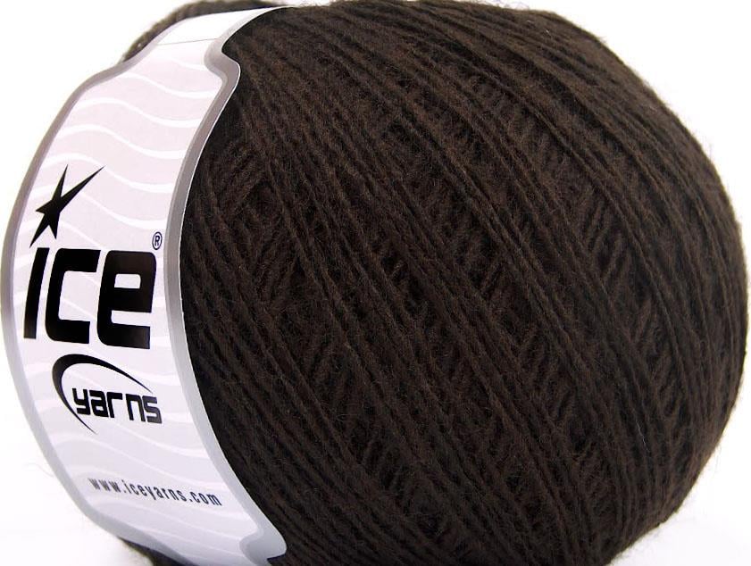 Wool Cord Sport Dark Brown