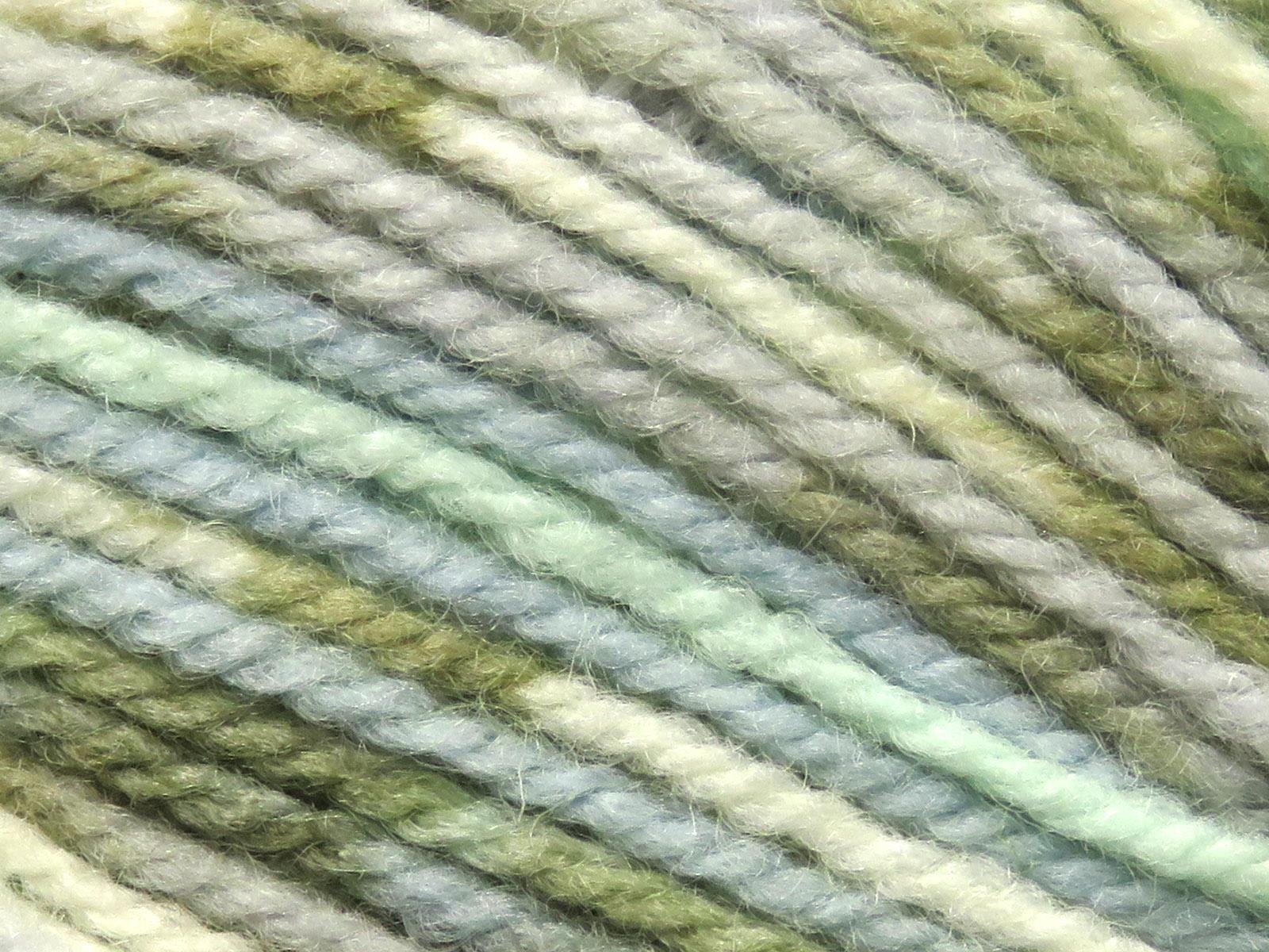 Wool Design Cream, Green Shades, Blue Shades
