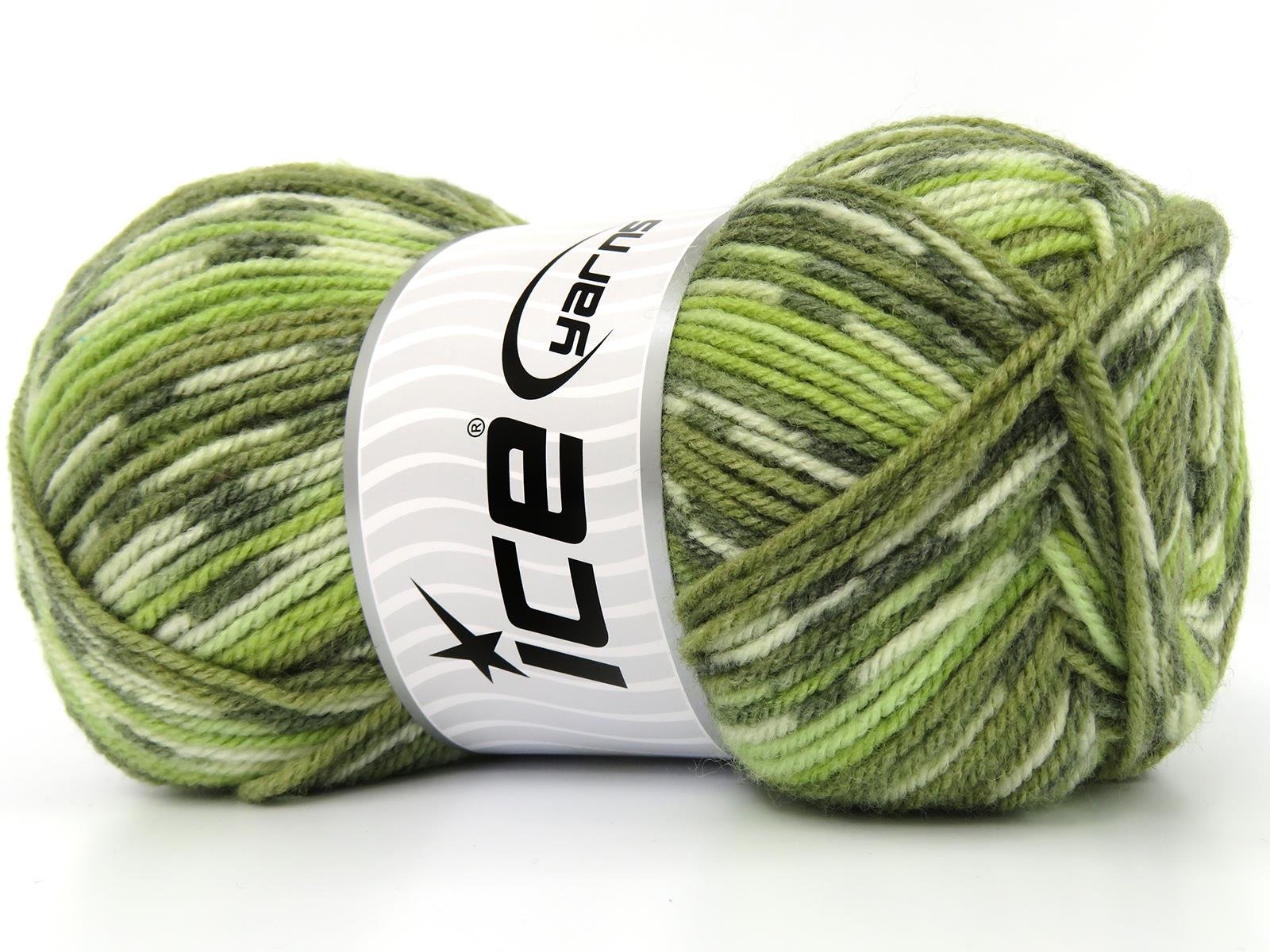 Wool Design Green Shades