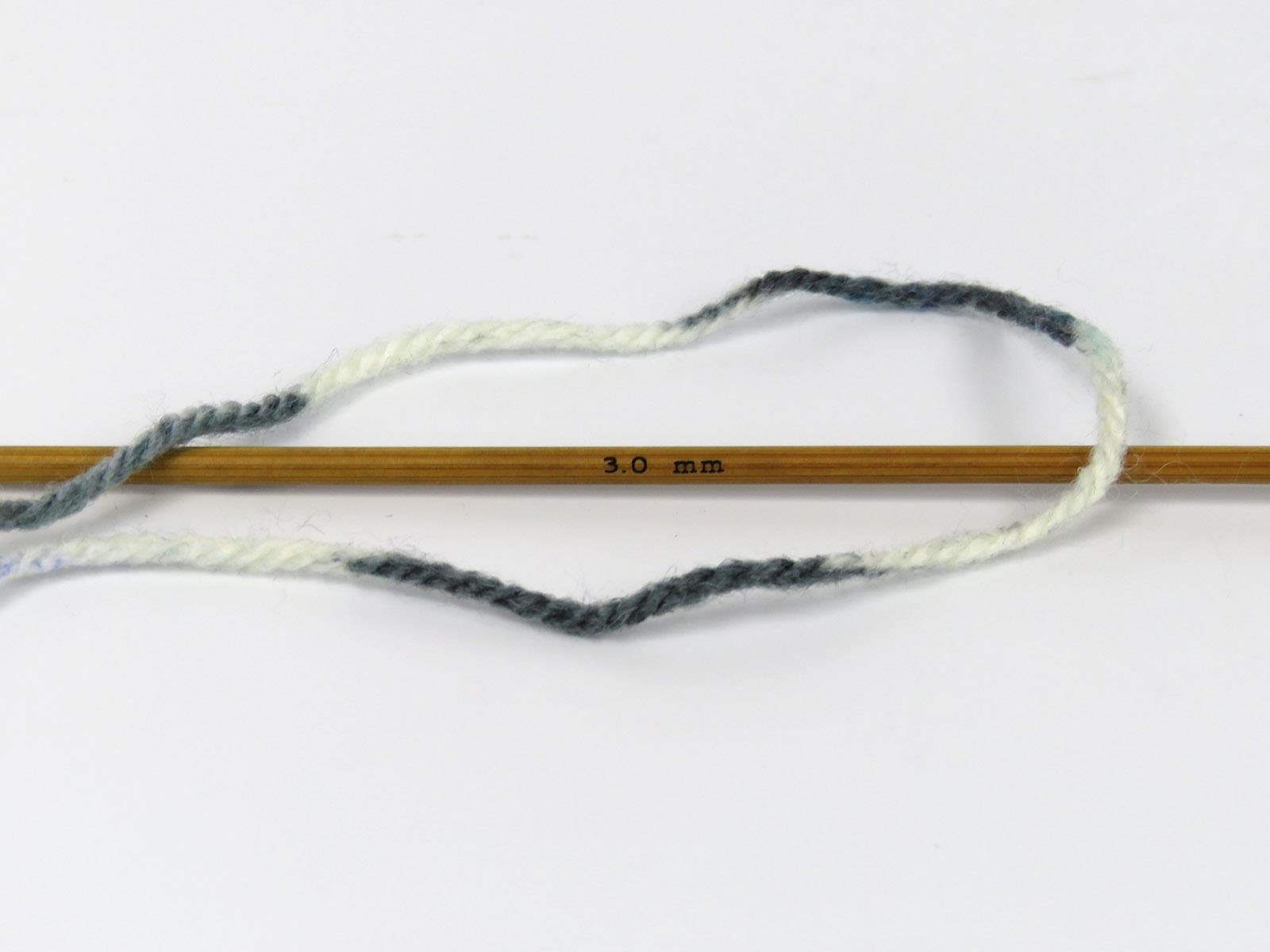 Wool Design Purple, Cream, Turquoise, Grey Shades