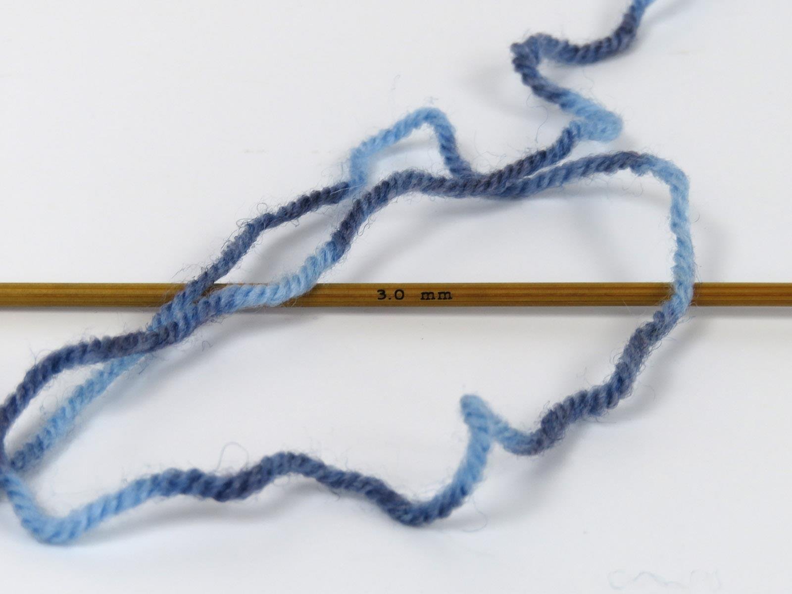 Wool Design White, Grey, Blue Shades