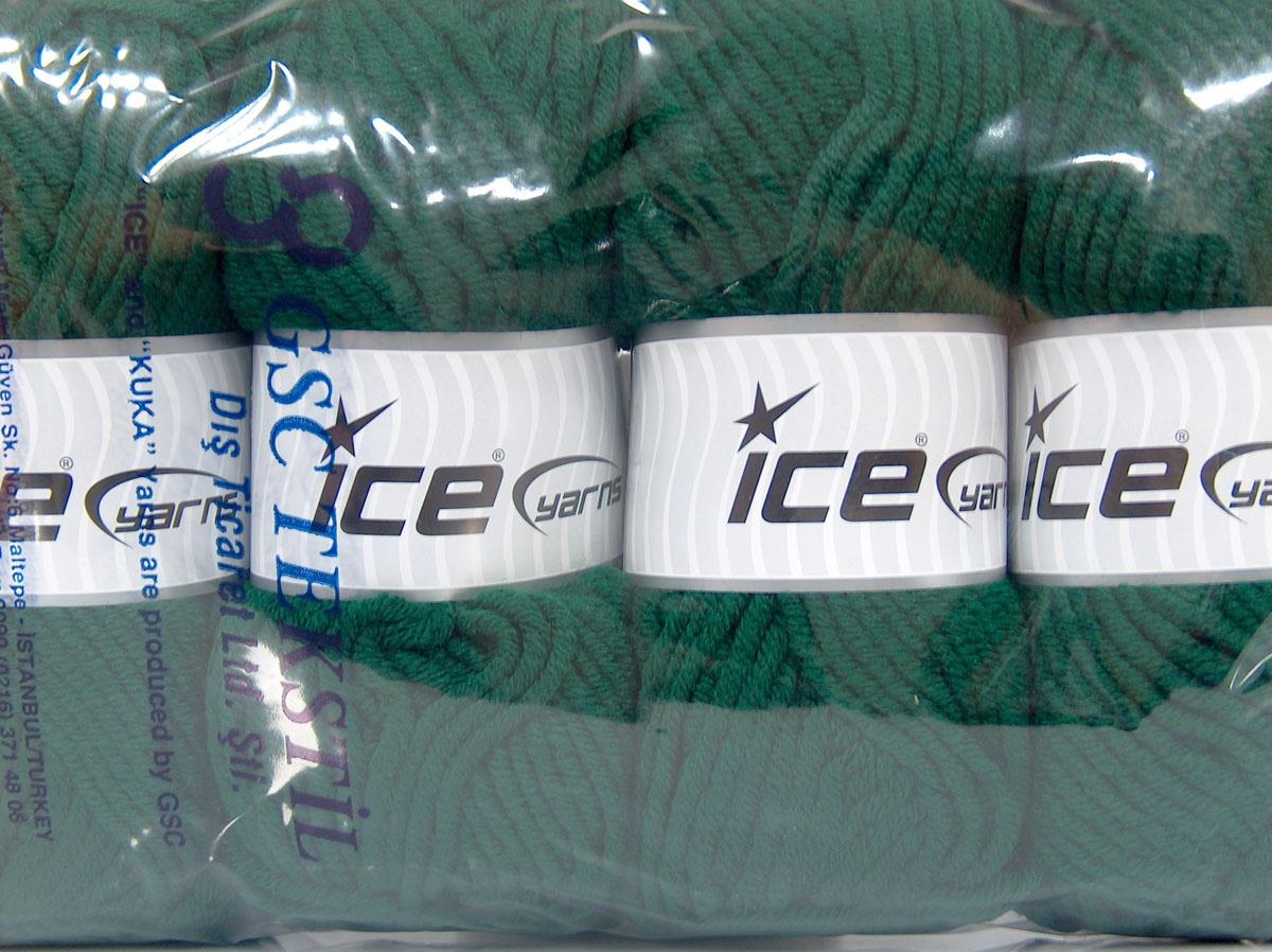 Wool Superbulky Dark Green